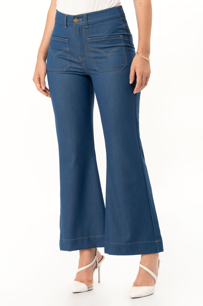 Pantalón Flare Parma PANTALONES MOIXX Azul 28 