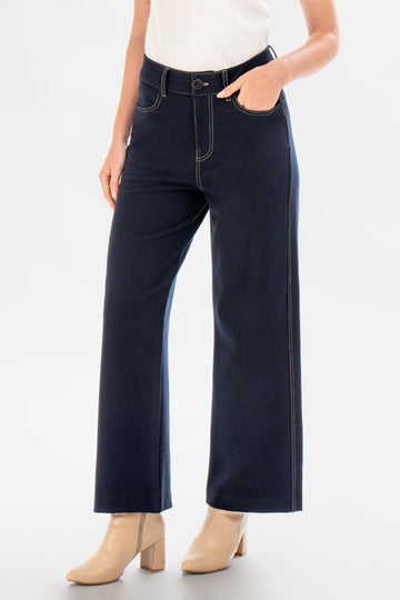 Pantalon Wide Leg Lucero PANTALONES MOIXX Azul S 