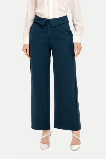 Pantalon Wide Leg Sila PANTALONES MOIXX Azul oscuro S 