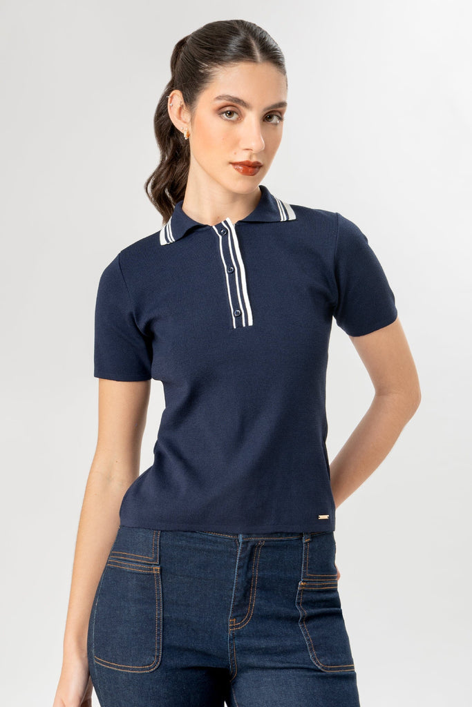 Polo Camisero Fit Margi POLOS MOIXX Azul S 