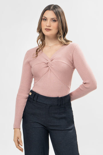 Polo Manga Larga Constanza POLOS MOIXX Rosado S 