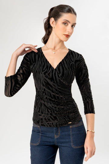 Polo Manga 3/4 Salas POLOS MOIXX Negro S 