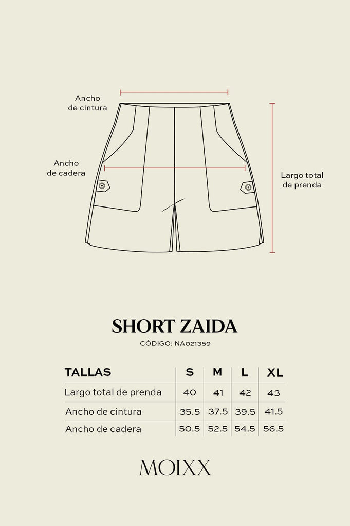 Short Zaida SHORTS MOIXX 
