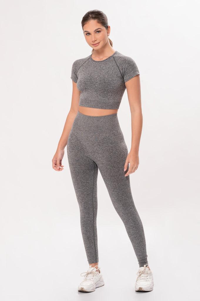 Top Pia CROPTOPS SUEN Gris S 