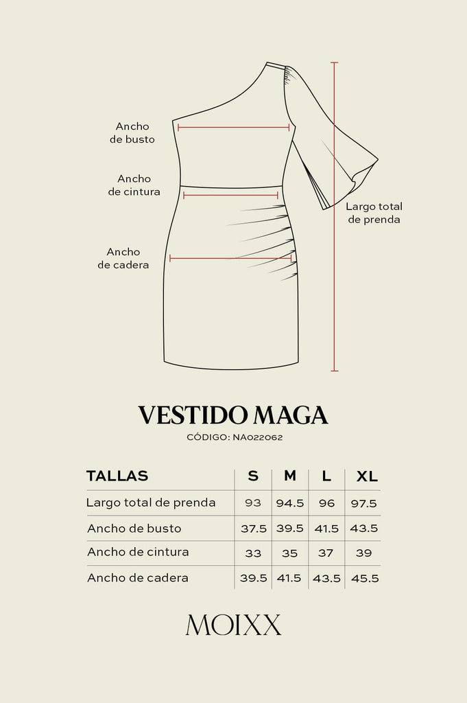 Vestido Maga VESTIDOS MOIXX 