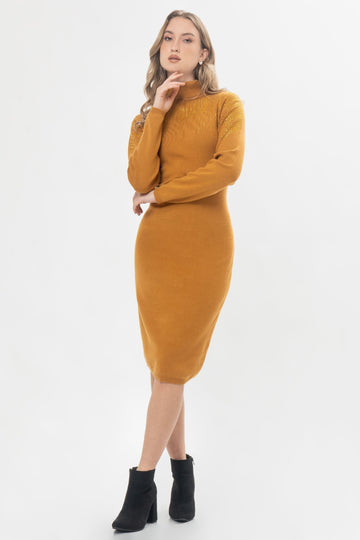 Vestido Olive VESTIDOS MOIXX Ocre S 