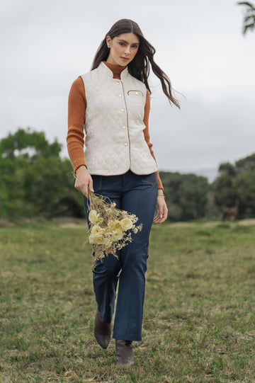 Chaleco Regular Fit Maddison CHALECOS MOIXX Blanco S 