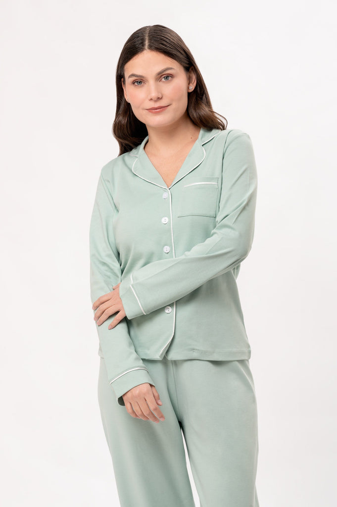 Pijama Set Alondra PIJAMAS SUEN Verde S 