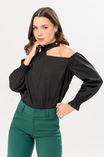 Blusa Stephanie BLUSAS MOIXX Negro S 